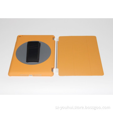 Rotating 360 degree handheld smart cover for iPad handheld case pc 360 rotating case for ipad case